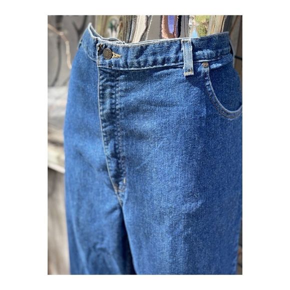 Vintage 70s High Waist Jeans Volup Tall - Picture 4 of 11